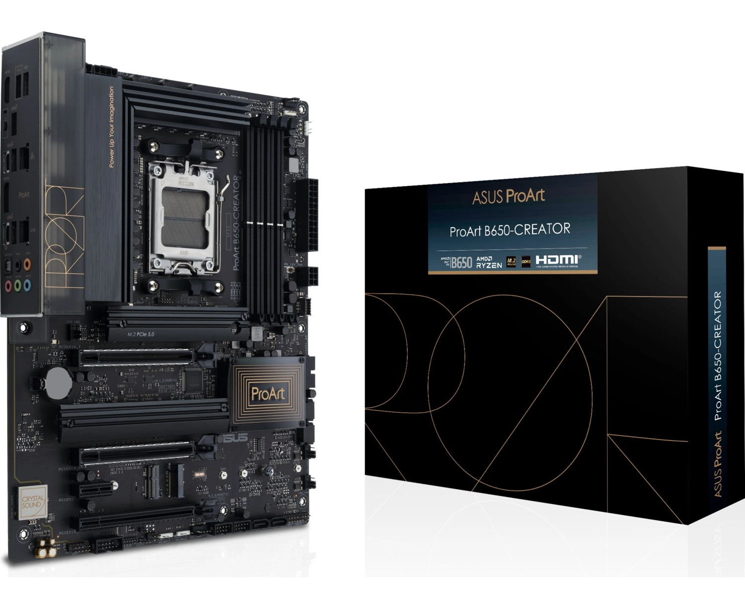 Asus Proart B650-Creator Amd B650 Am5 Ddr5 6400 Dp Hdmı 4X M2 Usb3.2 Wifi 6E + Bt Aura Rgb 2.5Gbit Lan Atx (Proart B650-Creator) Anakart - Görsel 5