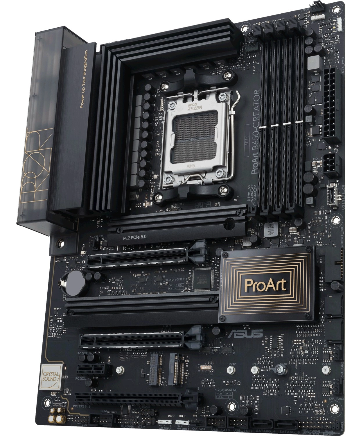 Asus Proart B650-Creator Amd B650 Am5 Ddr5 6400 Dp Hdmı 4X M2 Usb3.2 Wifi 6E + Bt Aura Rgb 2.5Gbit Lan Atx (Proart B650-Creator) Anakart - Görsel 3