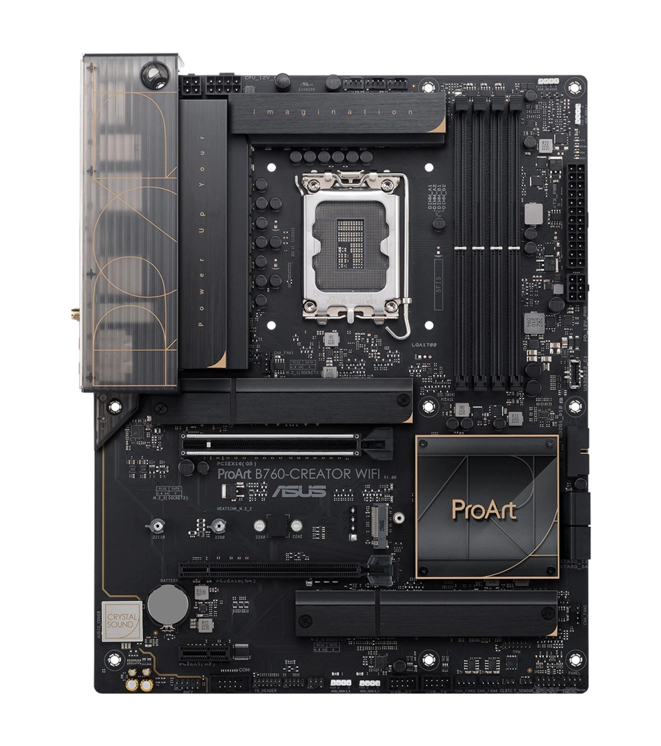 Asus Proart B760-Creator Wifi Intel B760 Lga1700 Ddr5 Atx Anakart - Görsel 3
