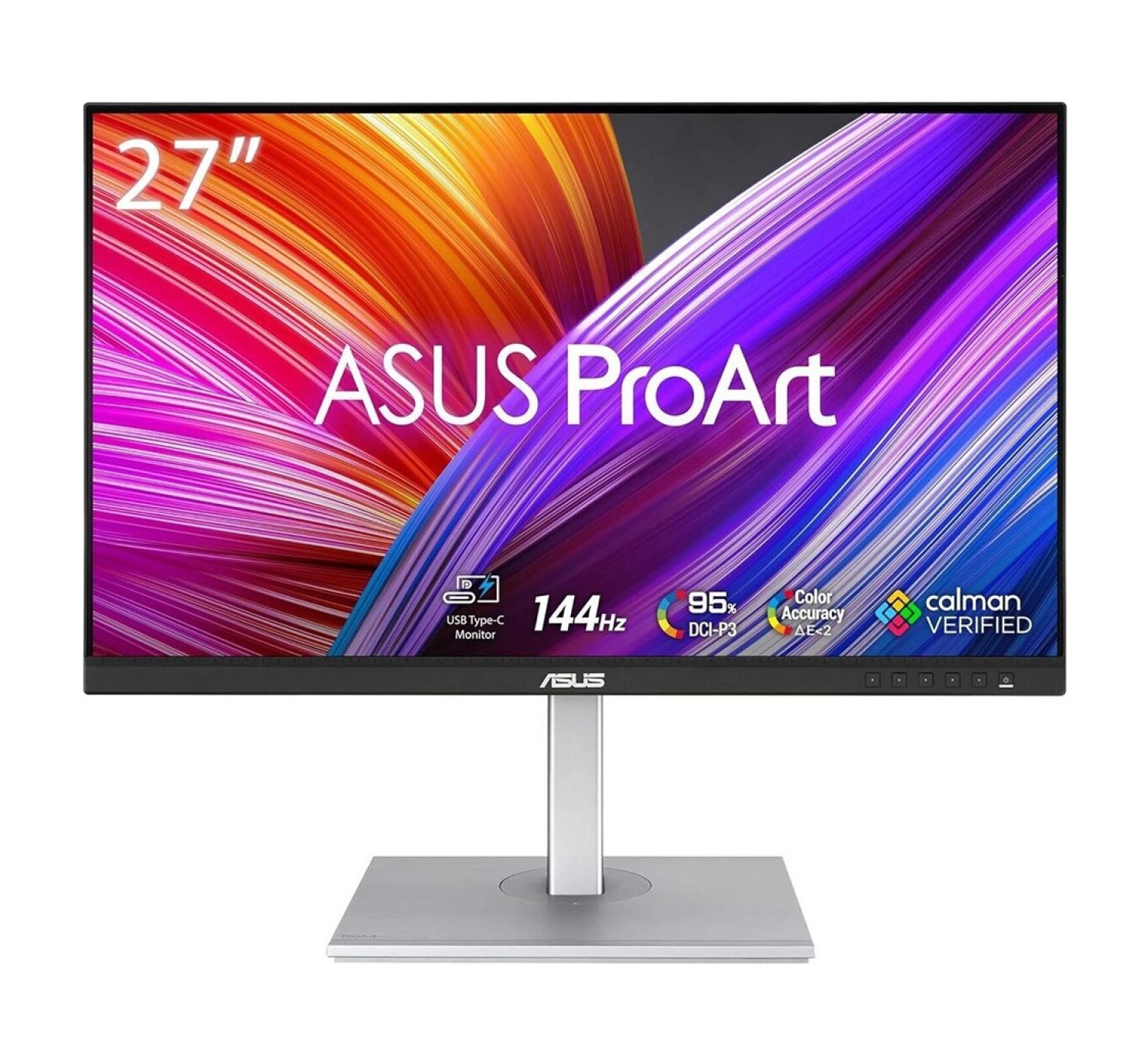 Asus Proart Pa278Cgv 27" 2K Ips 144Hz Hdr400 5Ms Dp Hdmi Usb-C 90W Pivot Monitör ürün görseli