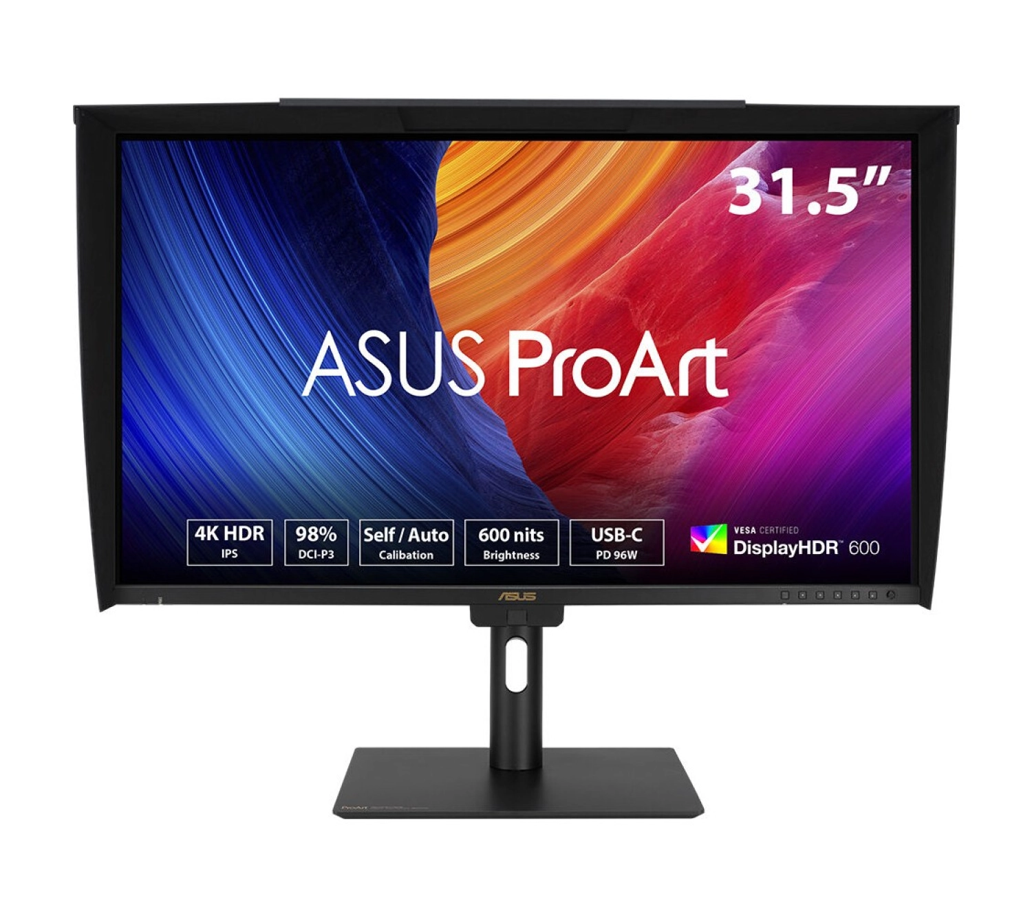 Asus Proart Pa32Uce 31.5" Ips 4K Uhd 60Hz 5Ms Hdr10 Hlg 98% Dci-P3 Dp Hdmi Usb-C Hoparlör Pivot Monitör ürün görseli