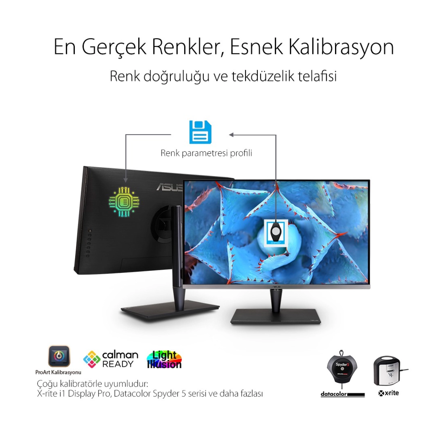 Asus Proart Pa32Ucg-K 32 4K Mini Led Ips Freesync Monitör - Görsel 5