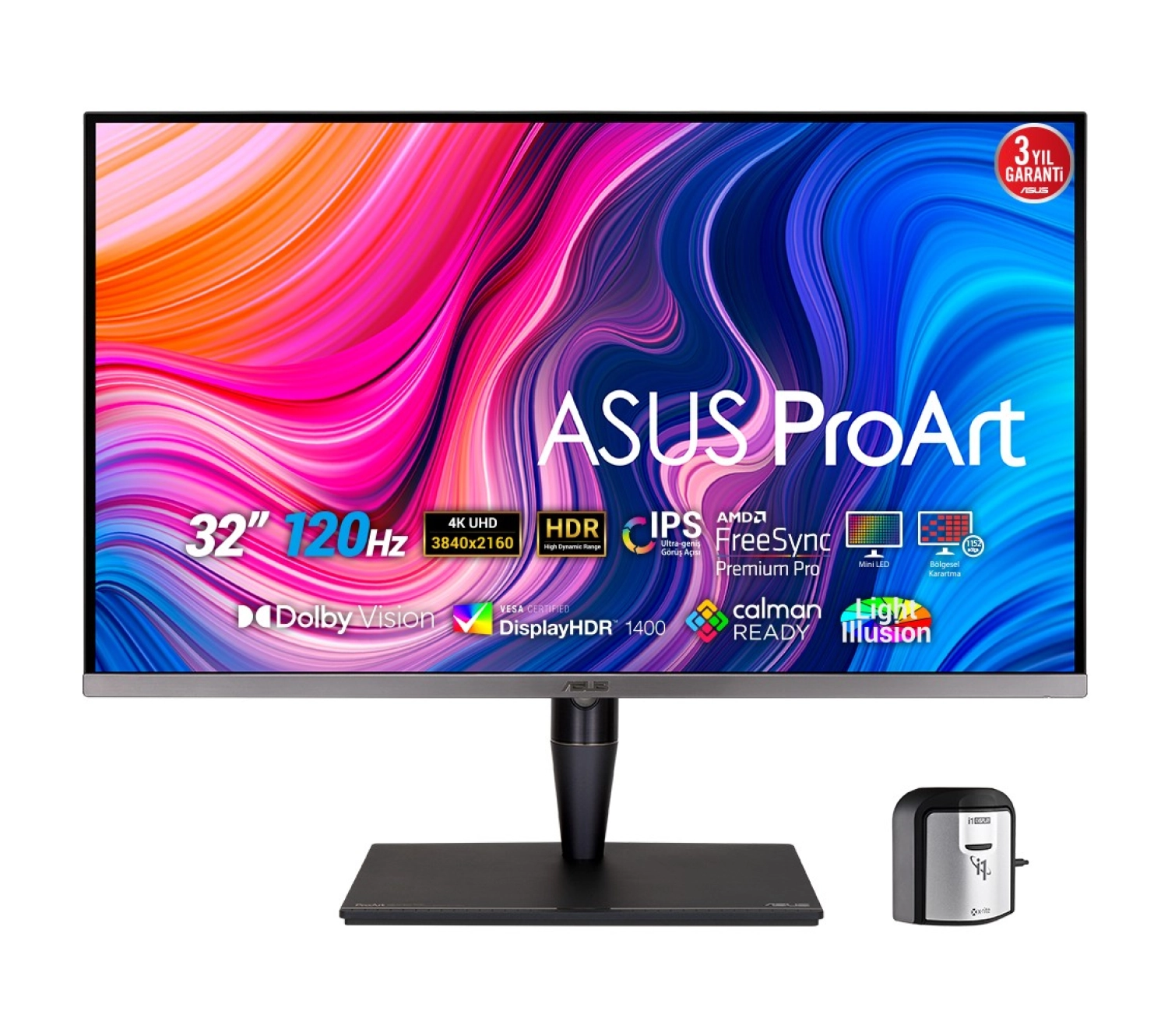 Asus Proart Pa32Ucg-K 32 4K Mini Led Ips Freesync Monitör ürün görseli