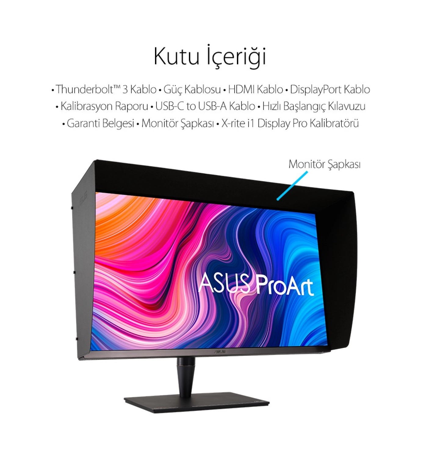 Asus Proart Pa32Ucg-K 32 4K Mini Led Ips Freesync Monitör - Görsel 7