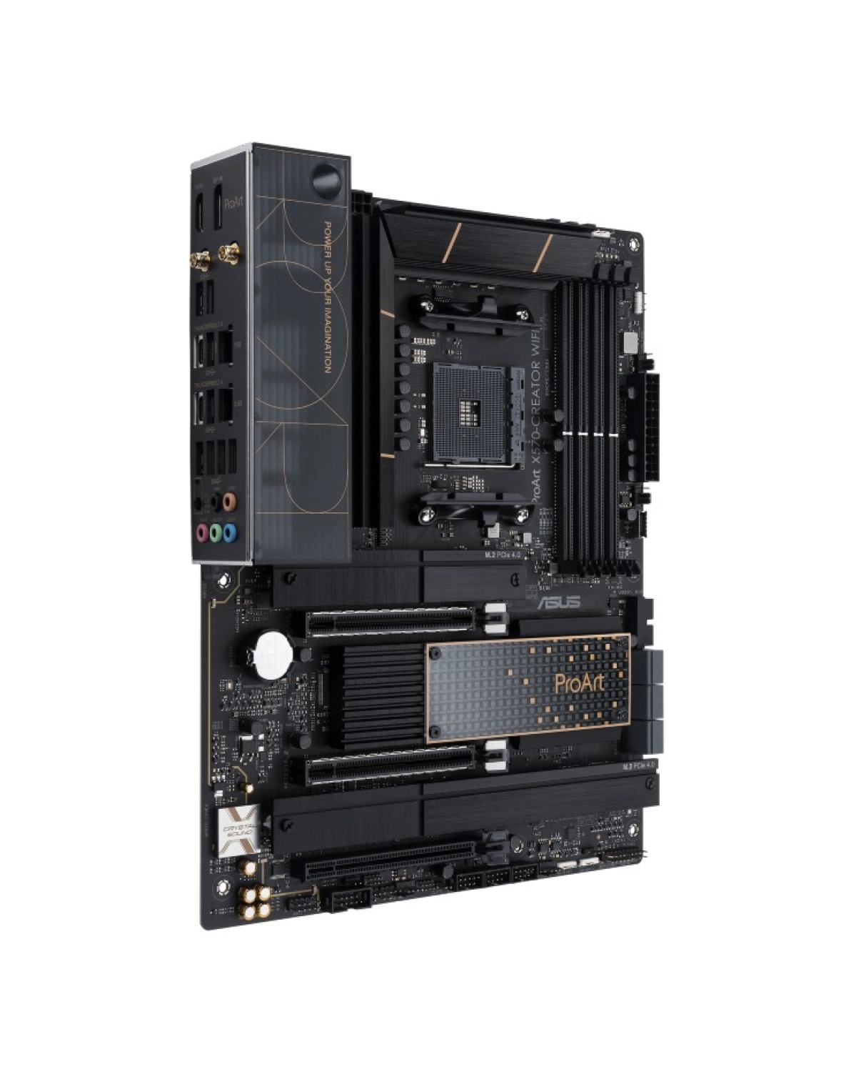 Asus Proart X570-Creator Wifi Amd X570 Am4 Ddr4 Atx Anakart - Görsel 3