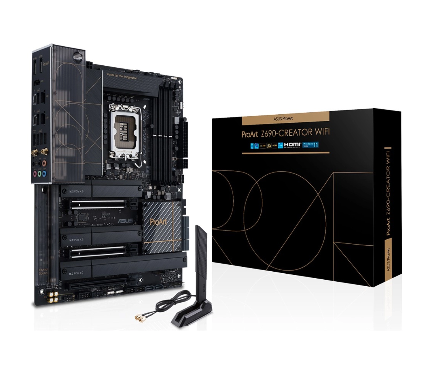 Asus Proart Z690-Creator Wifi Intel Z690 6000 Ddr5 Lga1700 Atx Anakart ürün görseli