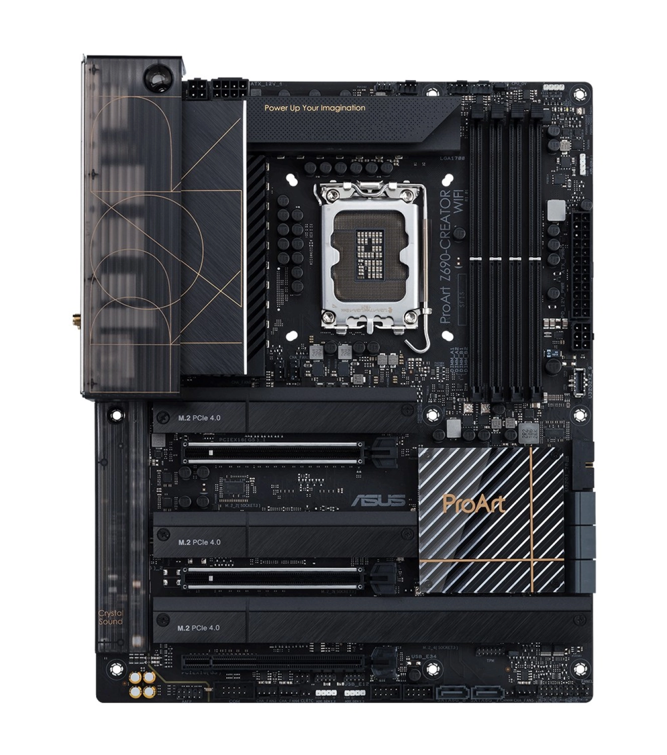 Asus Proart Z690-Creator Wifi Intel Z690 6000 Ddr5 Lga1700 Atx Anakart - Görsel 2