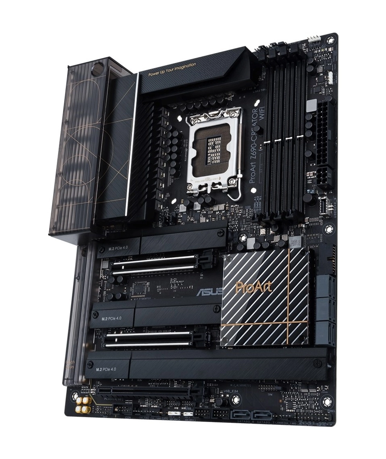 Asus Proart Z690-Creator Wifi Intel Z690 6000 Ddr5 Lga1700 Atx Anakart - Görsel 5
