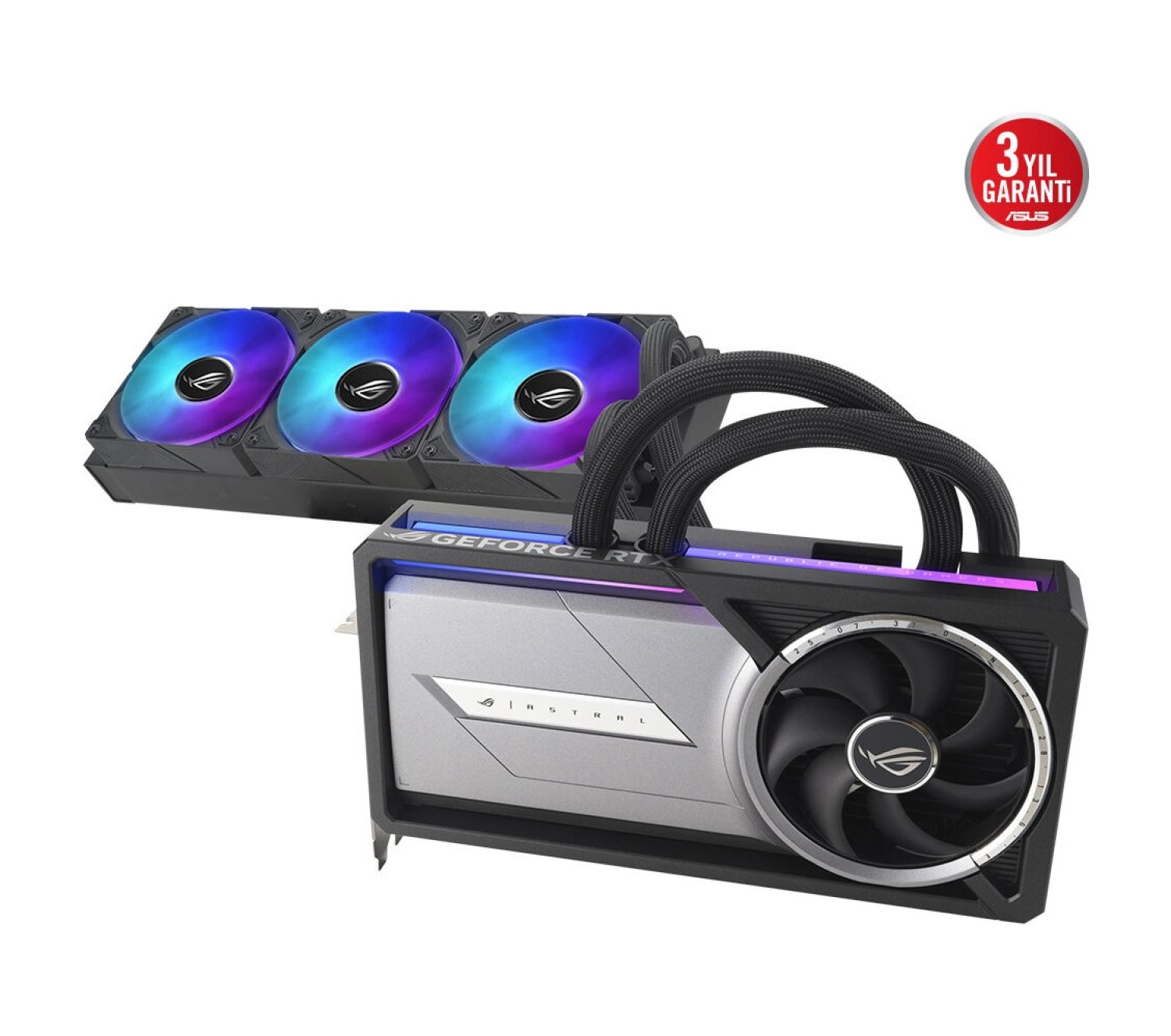 Asus -Rog-Astral-Lc-Rtx5090-O32G-Gaming-Nvidia-Geforce-Rtx 5090-32Gb Gddr7-512Bit--Oc-2Xhdmi-3Xdp-Rgb-Dlss4 Ekran Kartı - Görsel 3