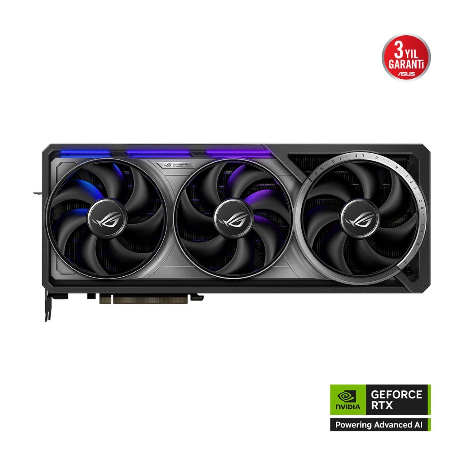 Asus -Rog-Astral-Rtx5080-16G-Gaming-Nvidia-Geforce-Rtx 5080-16Gb Gddr7-256Bit--2Xhdmi-3Xdp-Rgb-Dlss4 Ekran Kartı - Görsel 2
