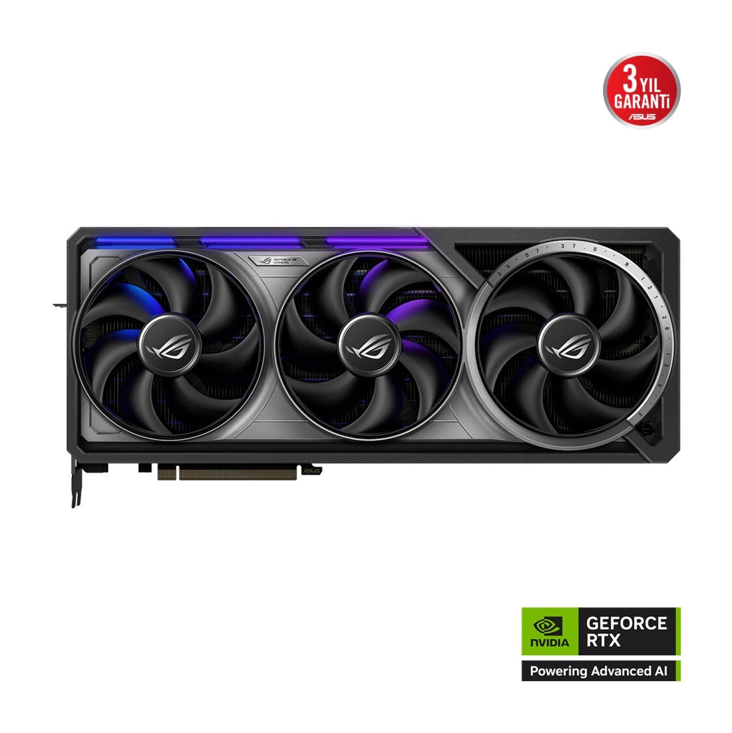 Asus -Rog-Astral-Rtx5080-O16G-Gaming-Nvidia-Geforce-Rtx 5080-16Gb Gddr7-256Bit--Oc-2Xhdmi-3Xdp-Rgb-Dlss4 Ekran Kartı - Görsel 2