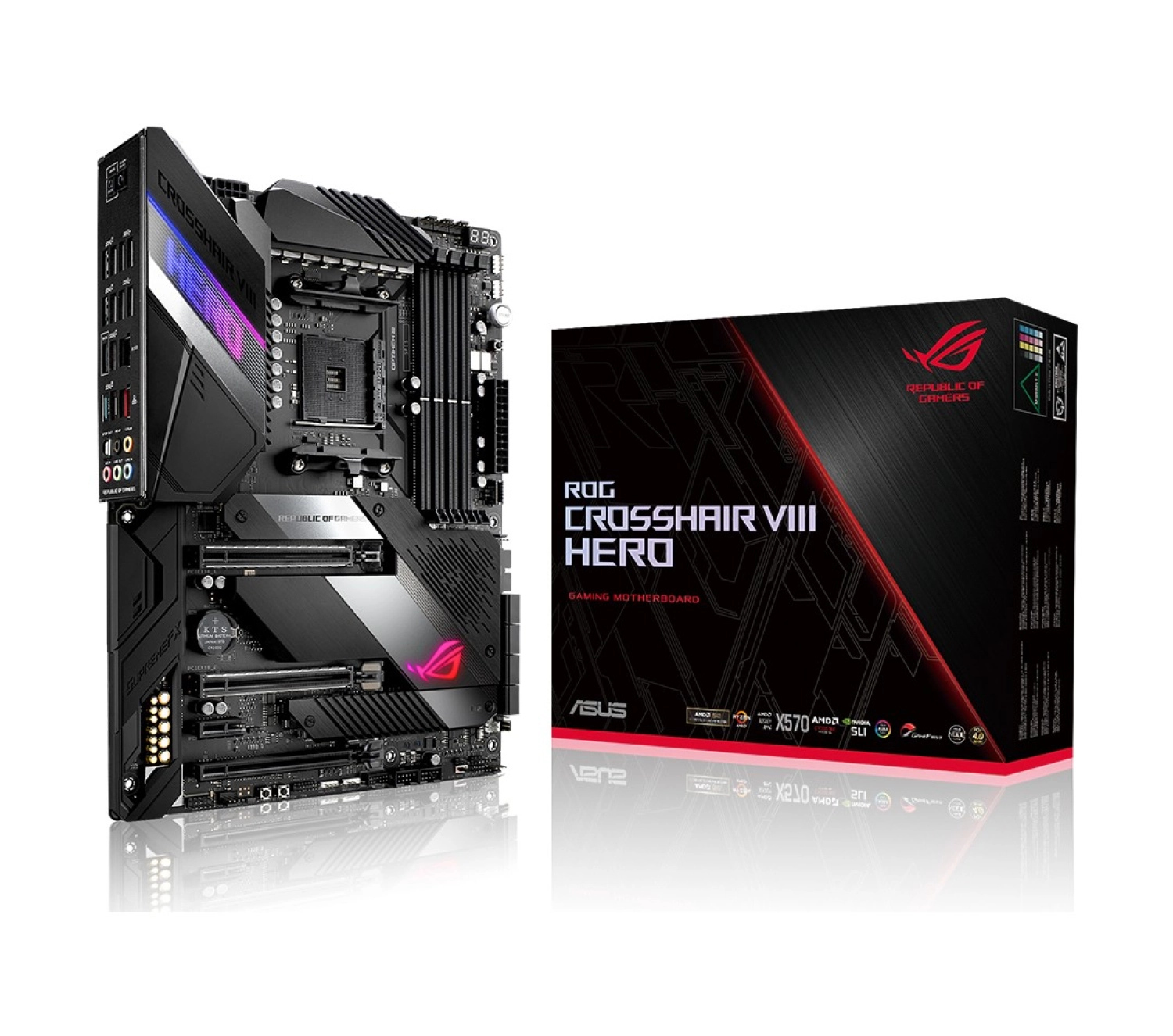 Asus Rog Crosshair Viii Hero Amd X570 Ddr4 4600 Mhz (Oc) Am4 Atx Anakart - Görsel 2