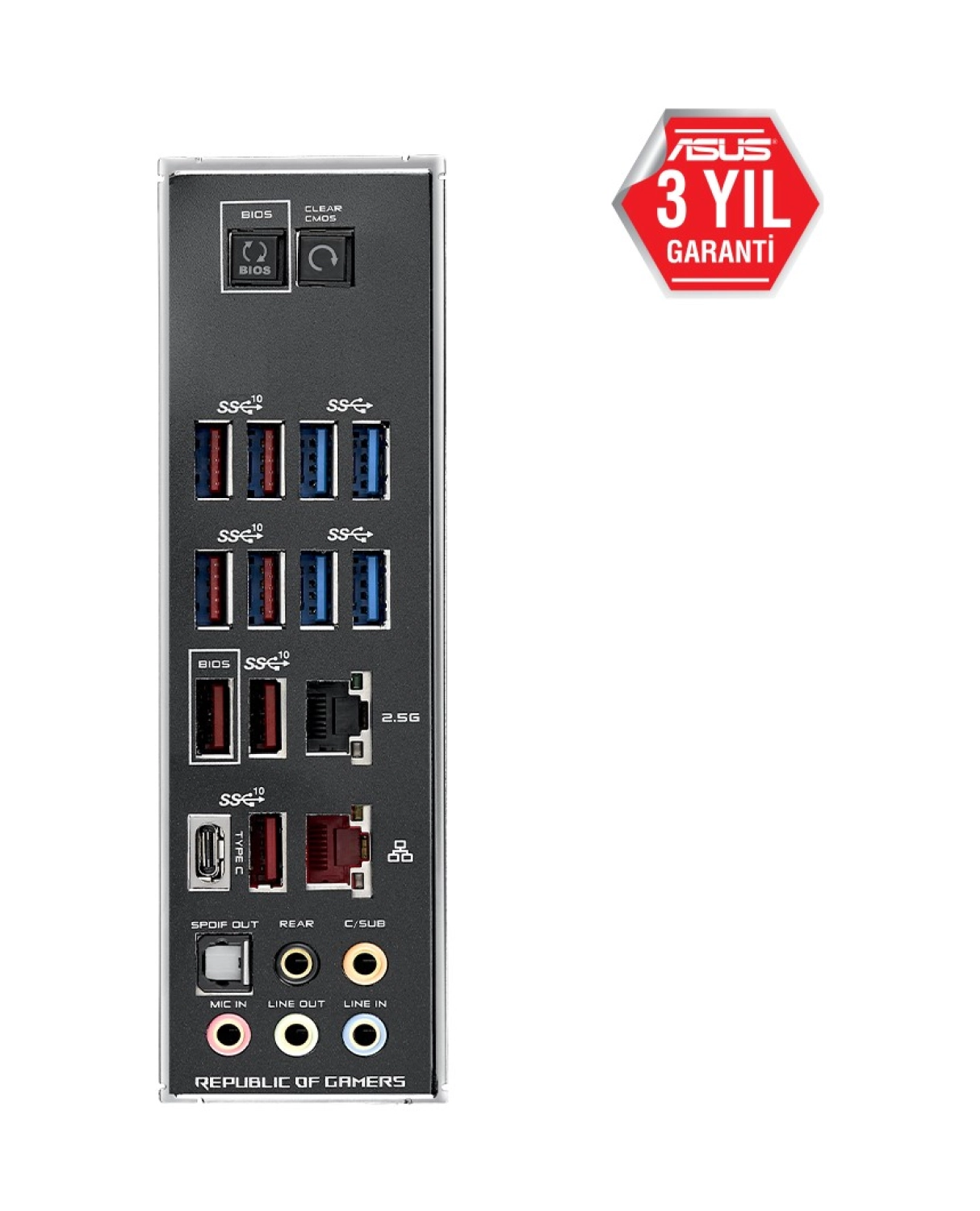 Asus Rog Crosshair Viii Hero Amd X570 Ddr4 4600 Mhz (Oc) Am4 Atx Anakart - Görsel 5