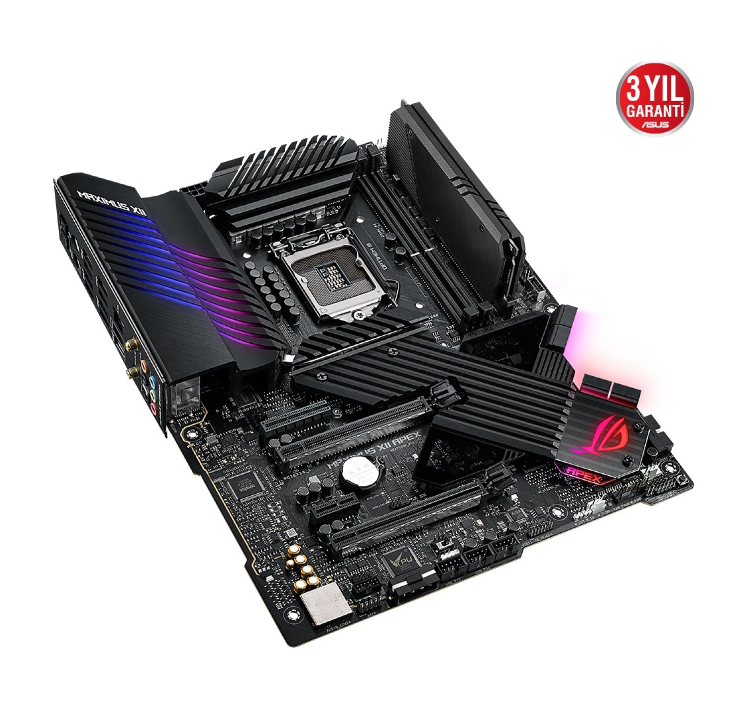 Asus Rog Maximus Xii Apex Intel Z490 Lga1200 Ddr4 Atx Anakart - Görsel 4