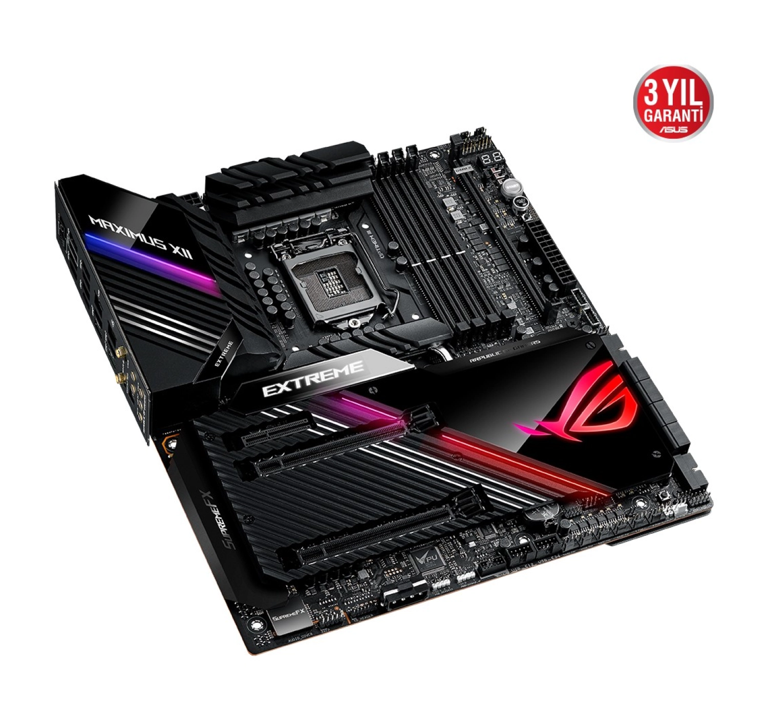 Asus Rog Maximus Xii Extreme Intel Z490 Ddr4 4700 Mhz (Oc) Lga1200 Ax Wifi + Bt Eatx Anakart - Görsel 5