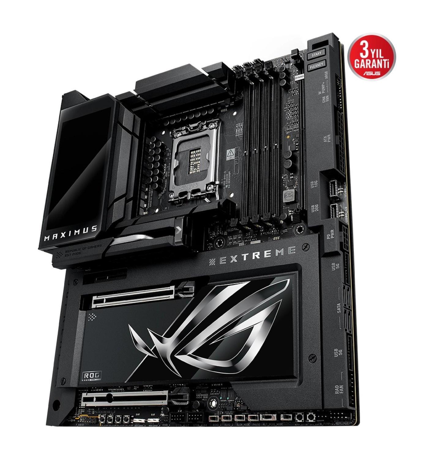 Asus Rog Maximus Z890 Extreme Intel Z890 Lga1851 Ddr5 Atx Anakart - Görsel 4
