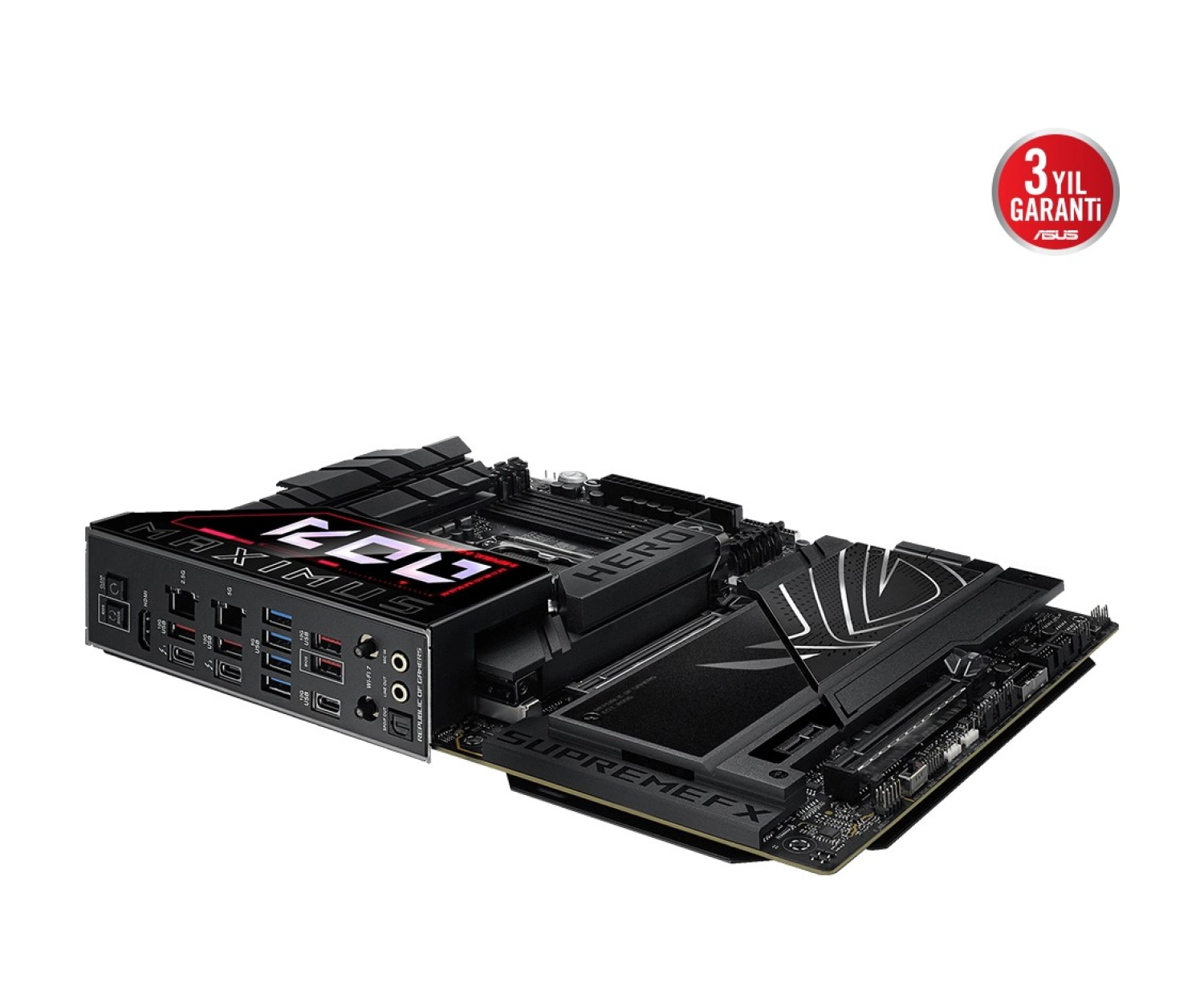 Asus Rog Maximus Z890 Hero Intel Z890 9200Mhz Ddr5 Lga1851 Hdmi 2Xusb4 6X M2 Usb3.2 Wifi 7 Anakart - Görsel 5