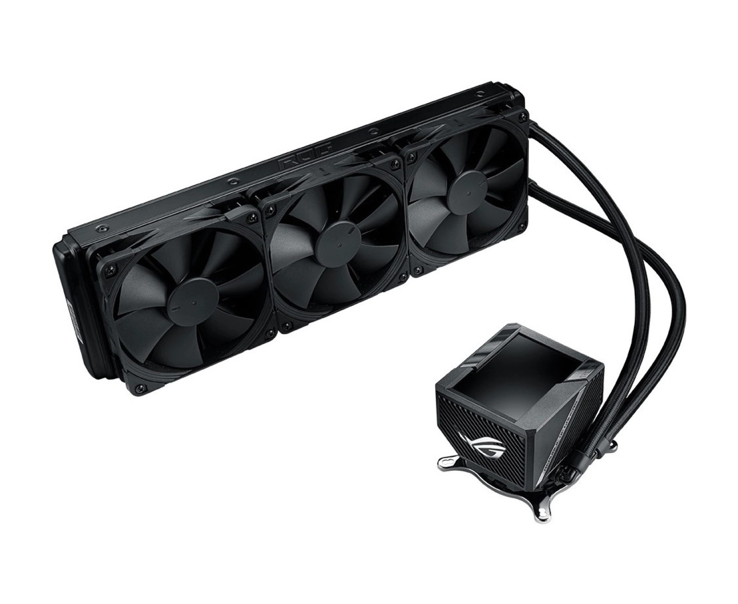 Asus Rog Ryujin Ii 360 Oled Aura Sync Rgb 3X Noctua Ippc 2000 Pwm 120Mm Fan Sivi Cpu Soğutucusu V2 - Görsel 4