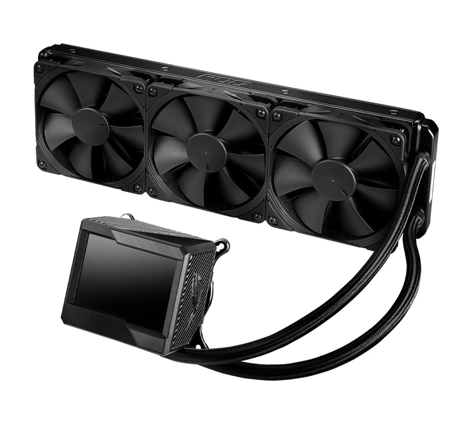 Asus Rog Ryujin Ii 360 Oled Aura Sync Rgb 3X Noctua Ippc 2000 Pwm 120Mm Fan Sivi Cpu Soğutucusu V2 - Görsel 3