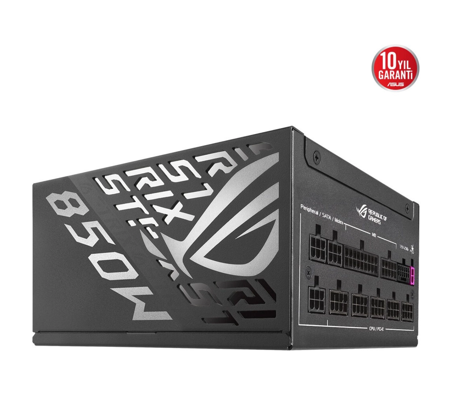 Asus Rog Strix 1000W 80Plus Platinum White Edition Atx 3.1/Pcıe 5.0 Atx12V Güç Kaynağı - Görsel 4