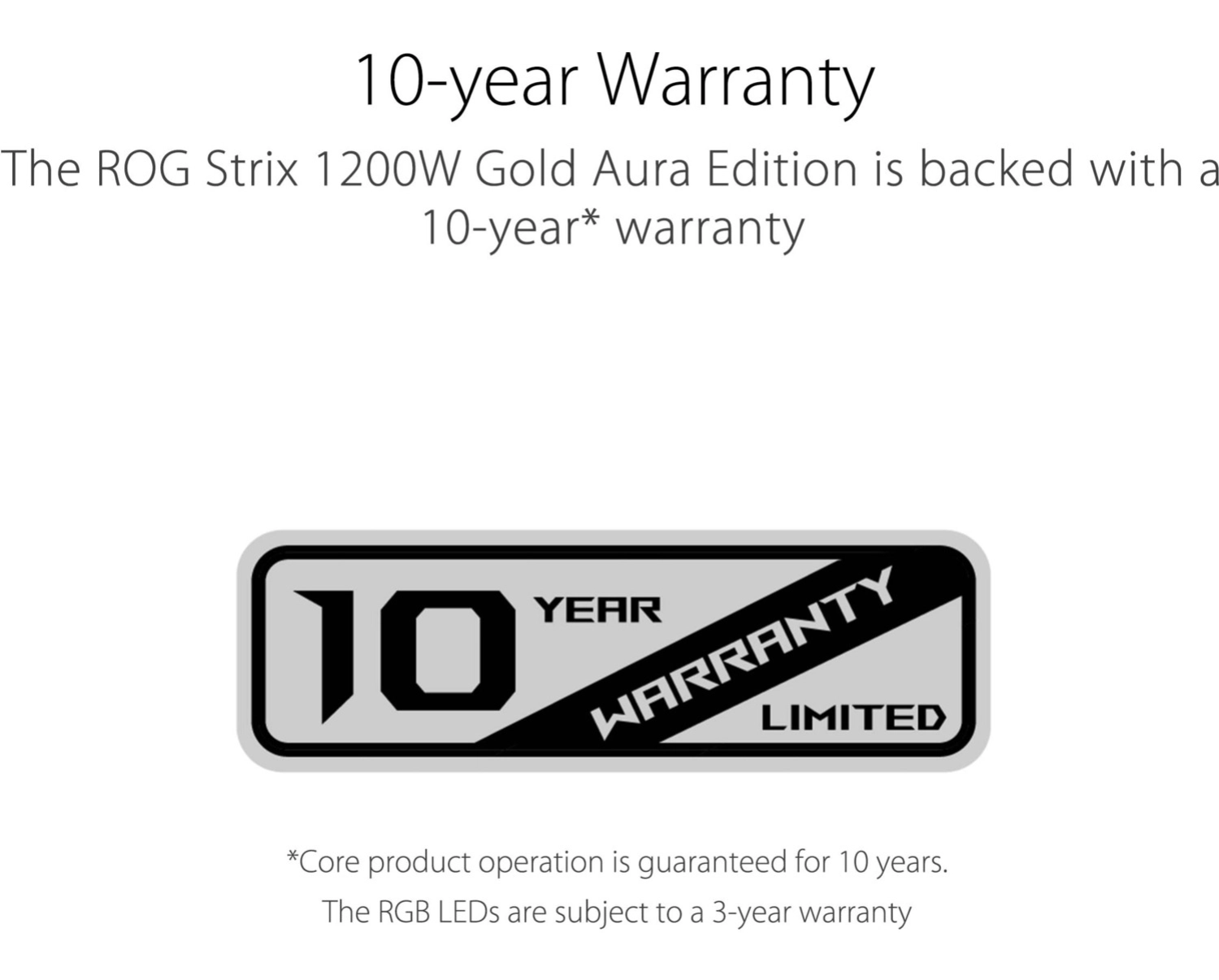 Asus Rog-Strix-1200G Aura 80+ Gold 1200W Modüler Atx 3.0 Uyumlu Pci-E ürün görseli