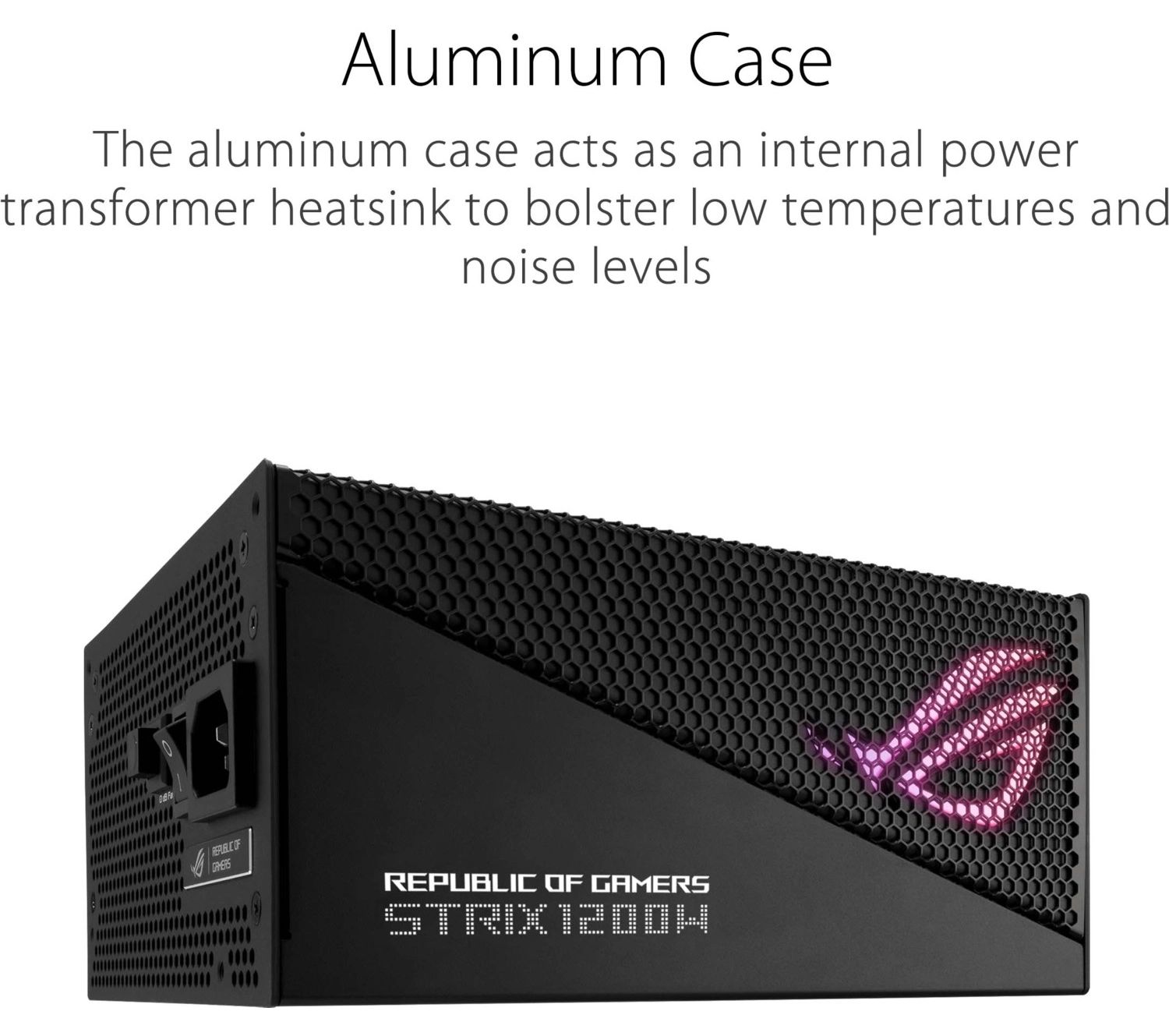 Asus Rog-Strix-1200G Aura 80+ Gold 1200W Modüler Atx 3.0 Uyumlu Pci-E - Görsel 3