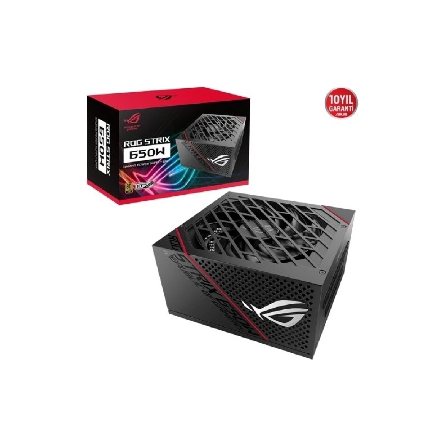 Asus Rog-Strix-650G 650W 80+ Gold Güç Kaynağı ürün görseli