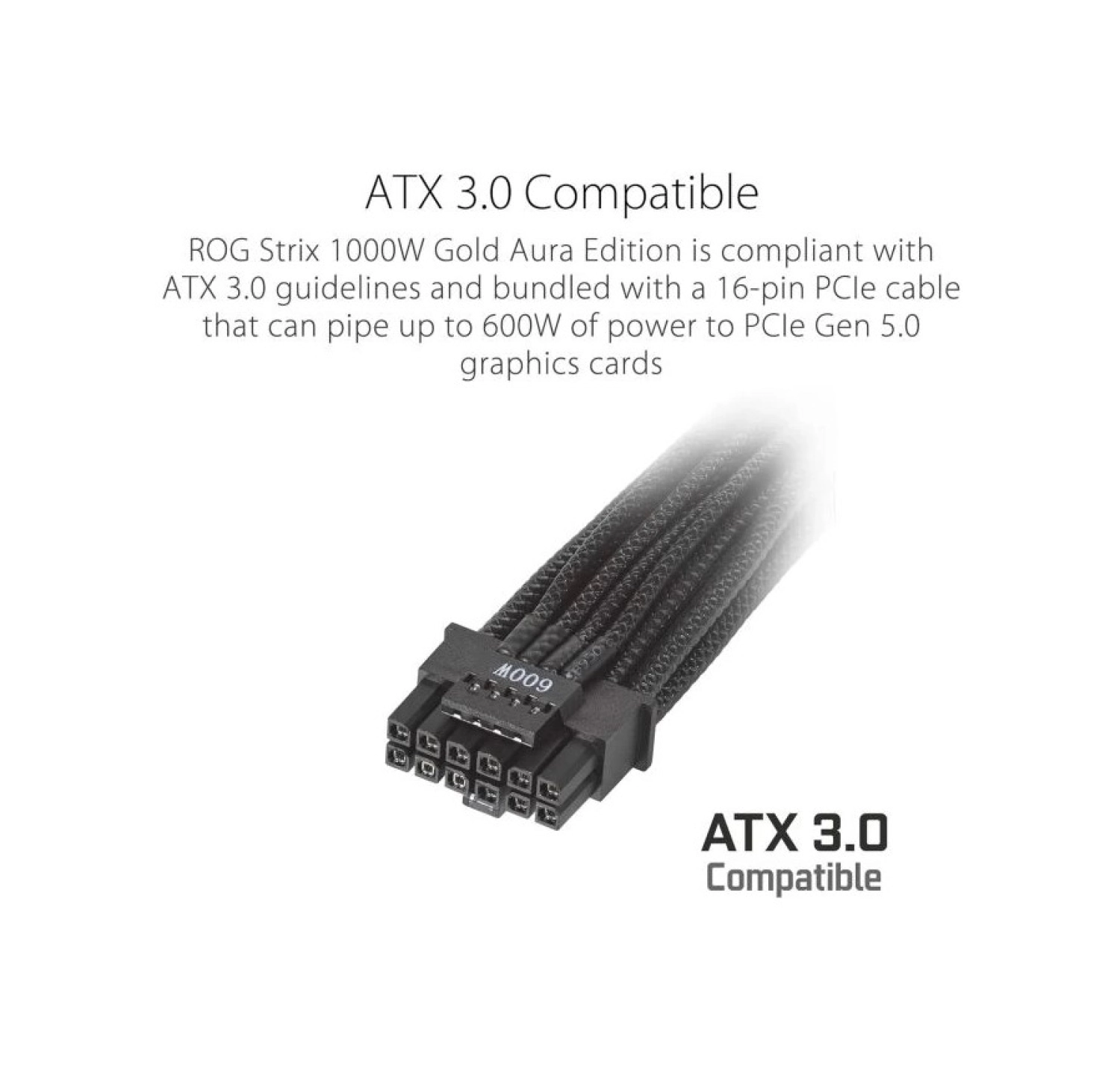 Asus Rog Strix 850W Psu Güç Ünitesi 1000W - Görsel 5