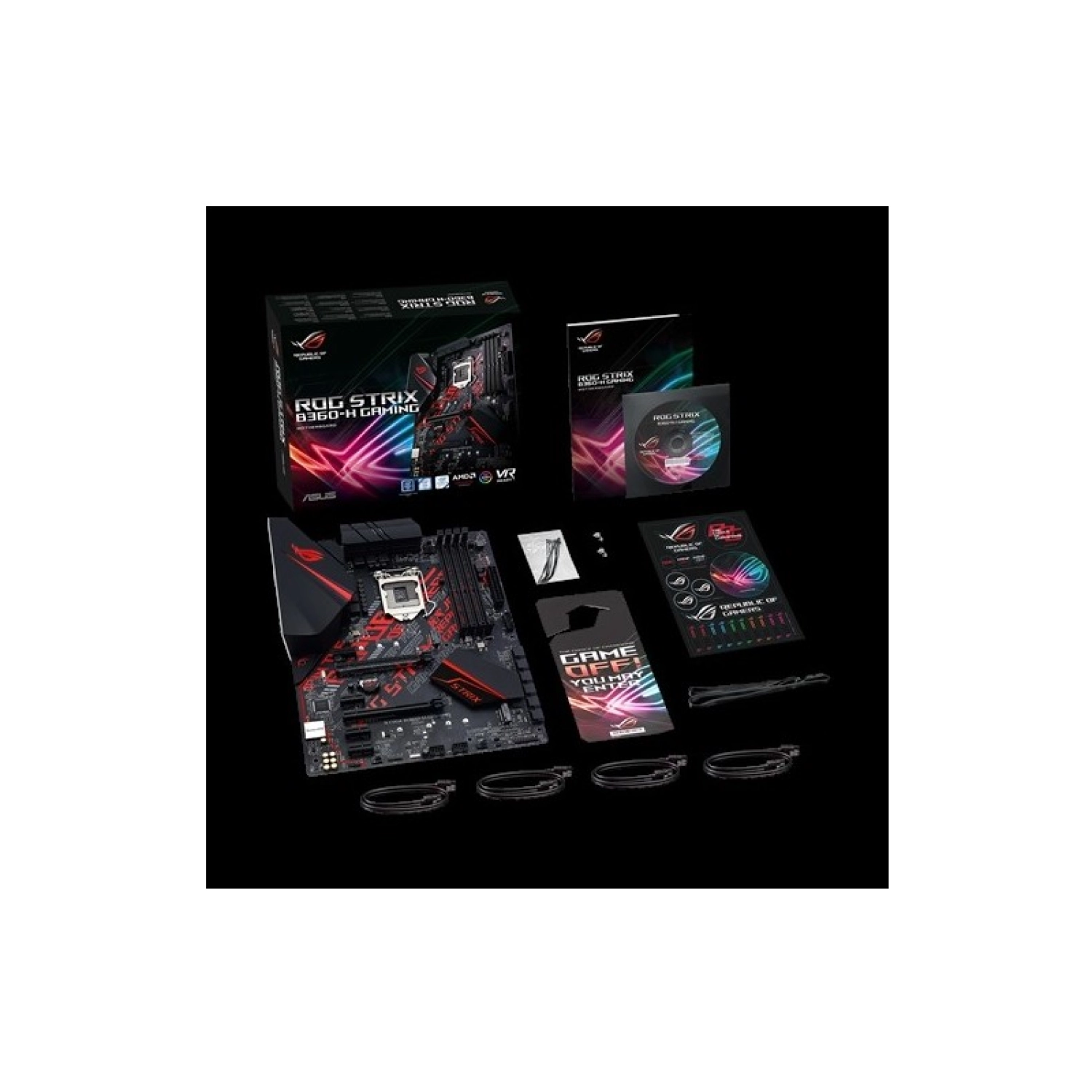 Asus Rog Strix B360-H Gaming 2666Mhz Ddr4 Soket 1151 Atx Anakart - Görsel 3