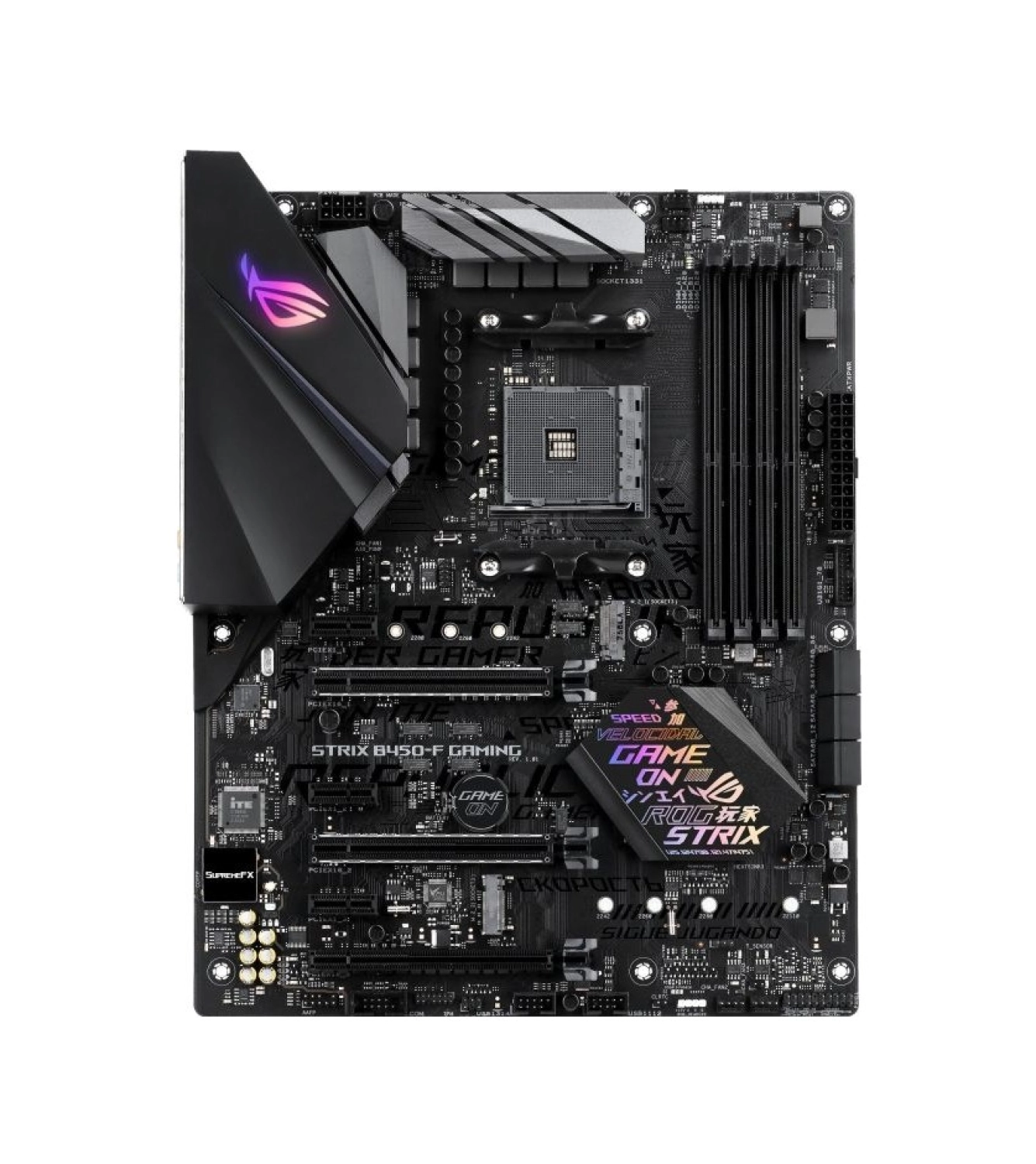 Asus Rog Strix B450-F Gaming Amd B450 Am4 Ddr4 4400 Mhz Atx Anakart ürün görseli