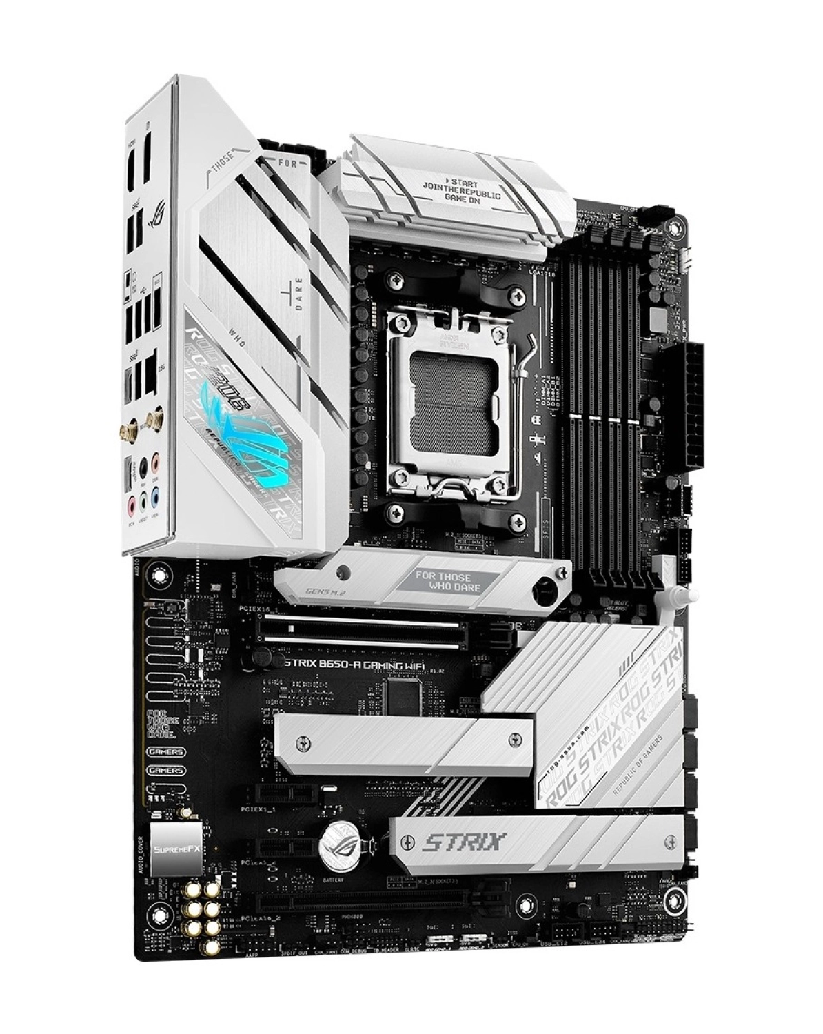 Asus Rog Strıx B650-A Gaming Wıfı Amd B650 Am5 Ddr5 6400 Dp Hdmı 3X M2 Usb3.2 Wifi 6E + Bt Aura Rgb 2.5Gbit Lan Atx Anakart - Görsel 3