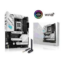 Asus Rog Strıx B650-A Gaming Wıfı Amd B650 Am5 Ddr5 6400 Dp Hdmı 3X M2 Usb3.2 Wifi 6E + Bt Aura Rgb 2.5Gbit Lan Atx Anakart