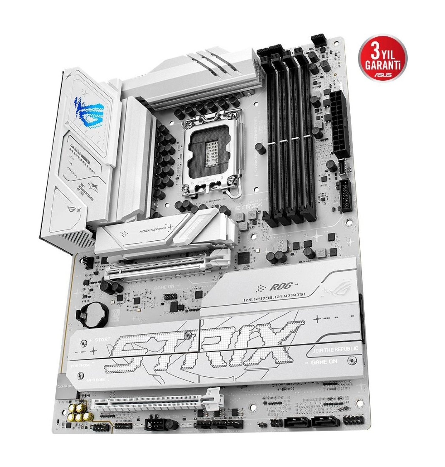 Asus Rog Strix B860-A Gaming Wifi Lga1851 Ddr5 Dp Hdmi Anakart - Görsel 4