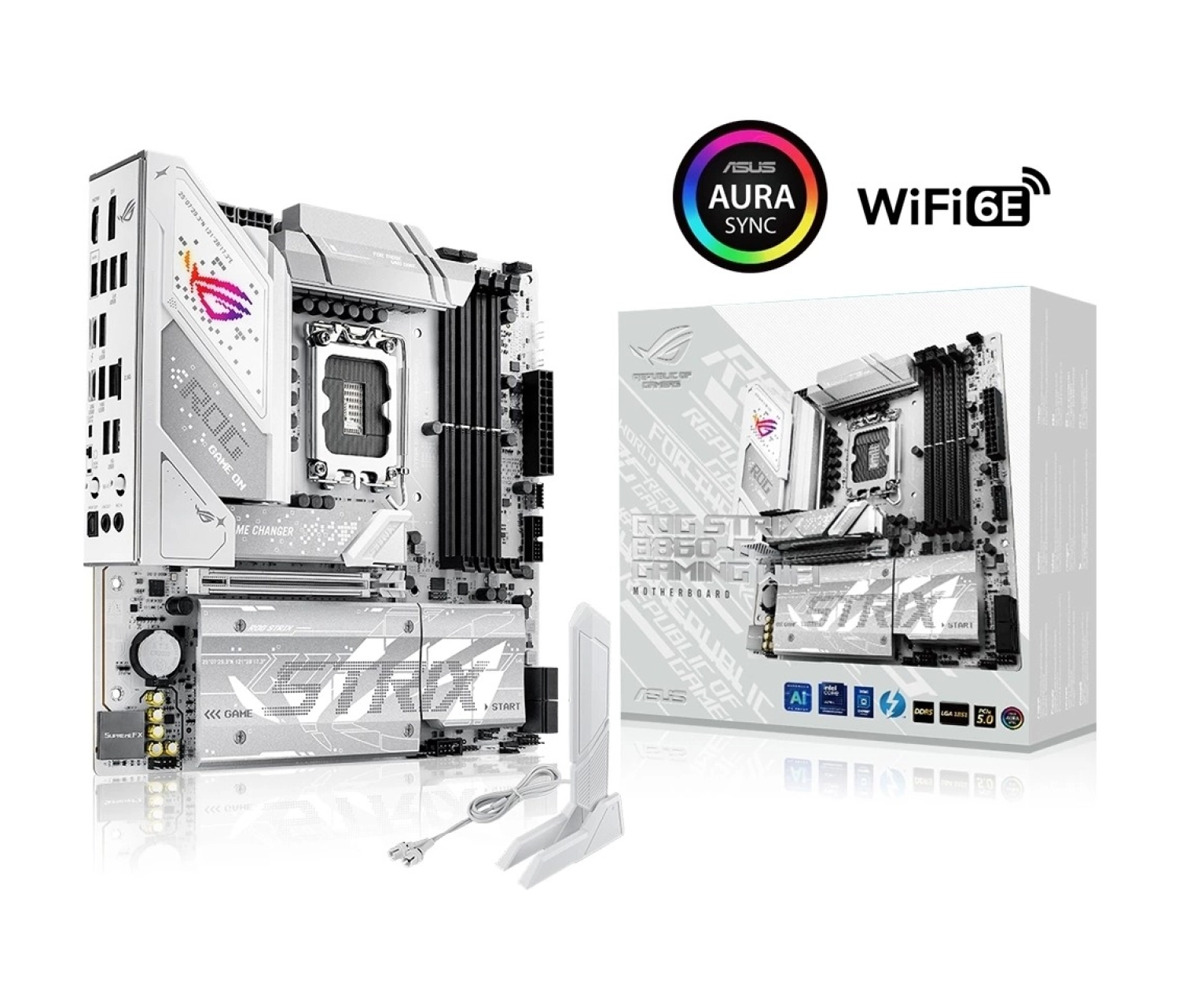 Asus Rog Strix B860-G Gaming Wifi Ddr5 9066Mhz (Oc) M.2 1851P Matx Anakart ürün görseli