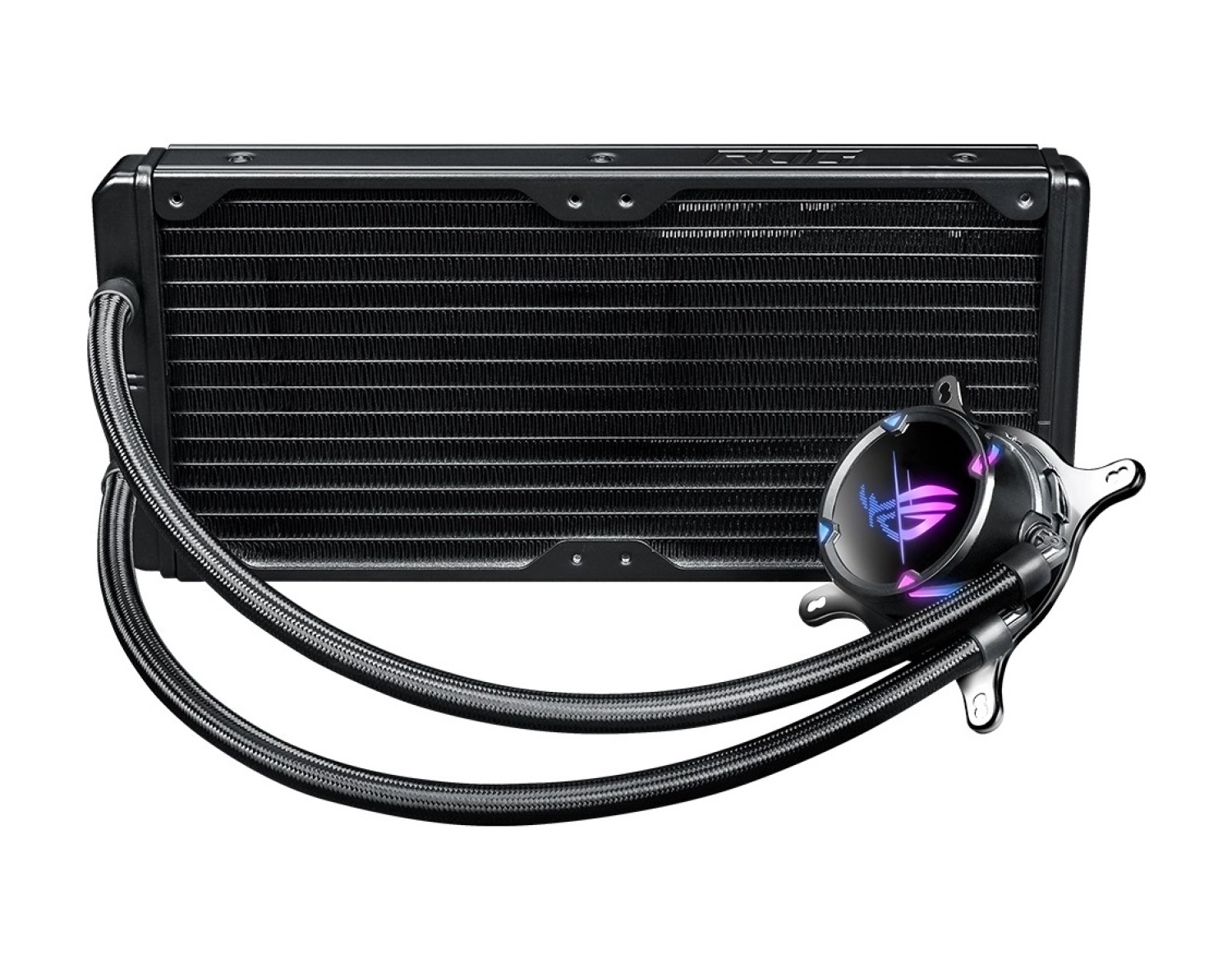 Asus Rog Strix Lc Ii 280 Argb Aura Sync Dual Rog 140Mm Adreslenebi̇li̇r Rgb Fan Sivi Cpu Soğutucusu V2 - Görsel 7