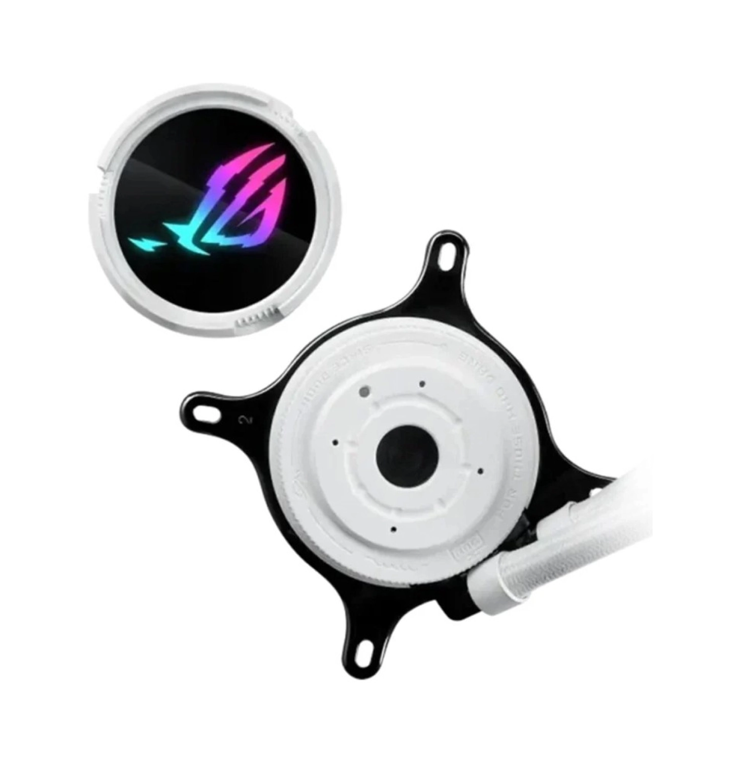 Asus Rog Strix Lc Iıı 240 Argb White Edition 240Mm Işlemci Sıvı Soğutucusu Beyaz 90Rc00S2-M0Uay0 - Görsel 3