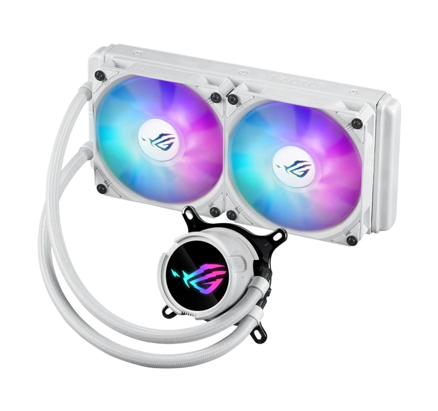 Asus Rog Strix Lc Iıı 240 Argb White Edition 240Mm Işlemci Sıvı Soğutucusu Beyaz 90Rc00S2-M0Uay0 ürün görseli