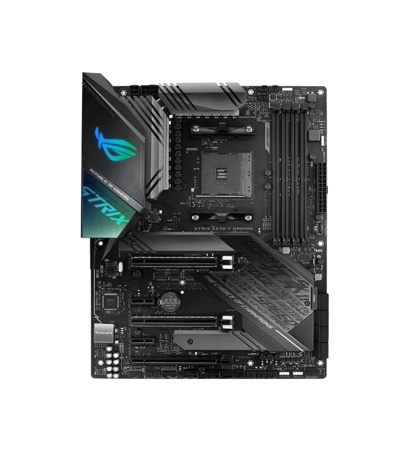 Asus Rog Strix X570-F Gaming Amd X570 Ddr4 4400 Mhz (Oc) Am4 Atx Anakart ürün görseli