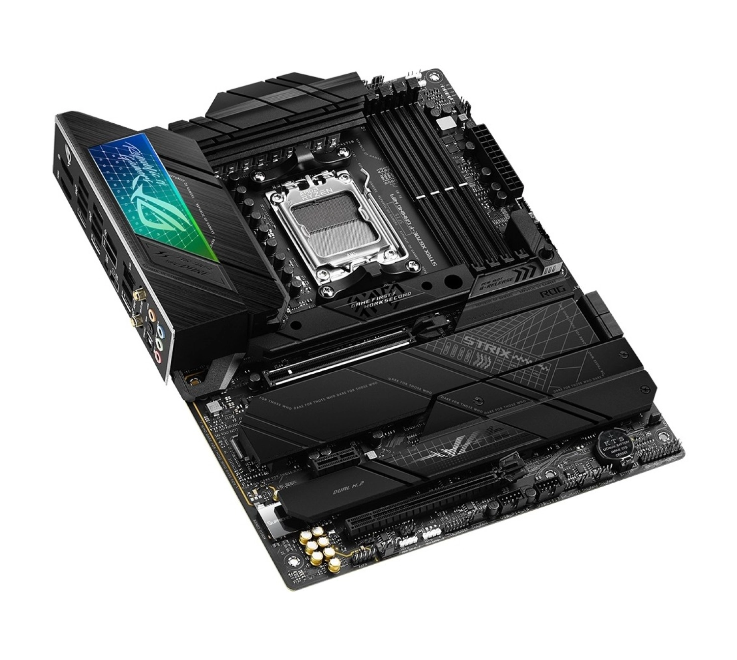 Asus Rog Strix X670E-F Gaming Wifi Amd X670E Am5 Ddr5 Atx Anakart - Görsel 3