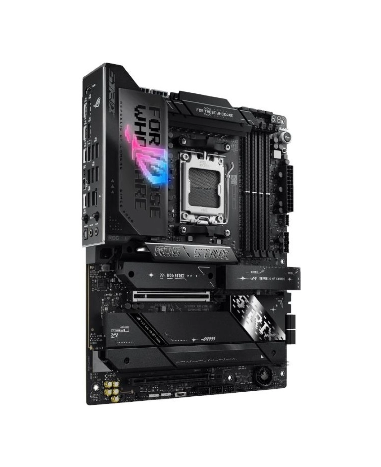 Asus Rog Strix X870E-E Gaming Wifi Amd Am5 Dr5 Atx - Görsel 3