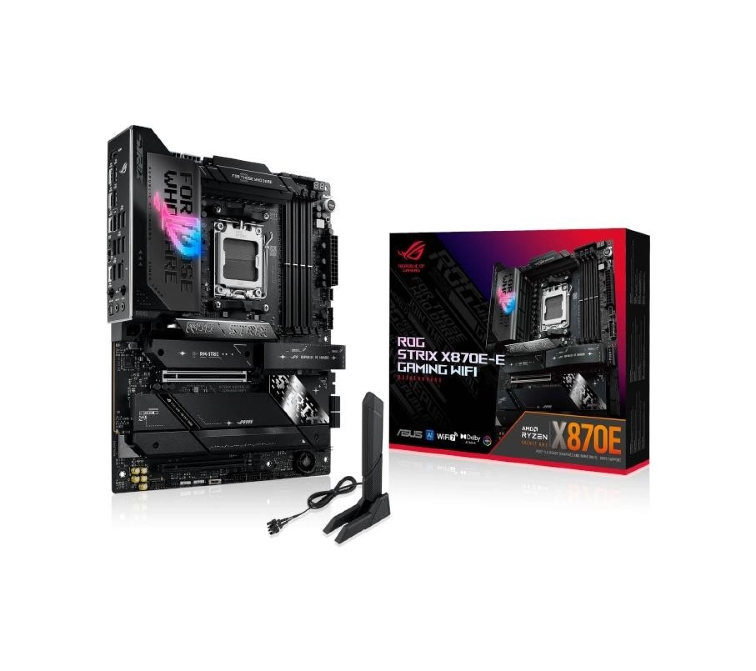 Asus Rog Strix X870E-E Gaming Wifi Amd Am5 Dr5 Atx ürün görseli