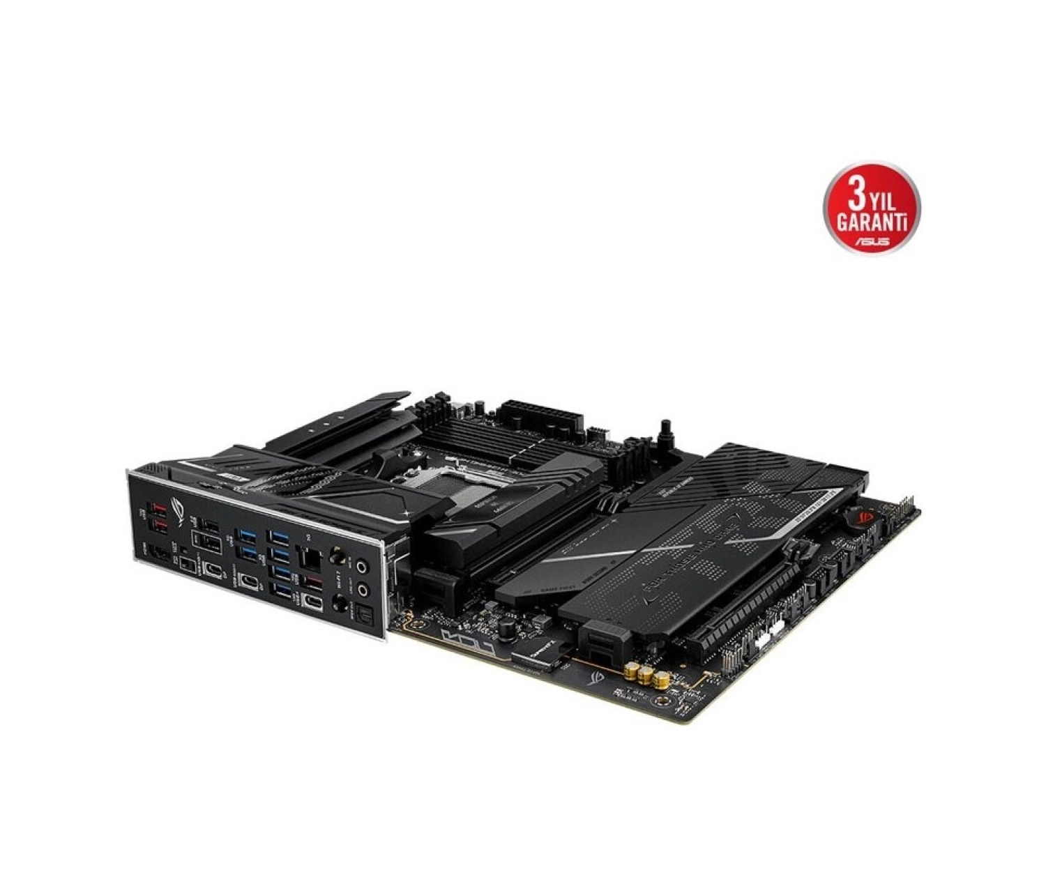 Asus Rog Strıx X870E-H Gaming Wıfı7 Soket Am5 Amd X870E Ddr5 8000+Mt/S(Oc) Wi-Fi 7 Atx Anakart - Görsel 5