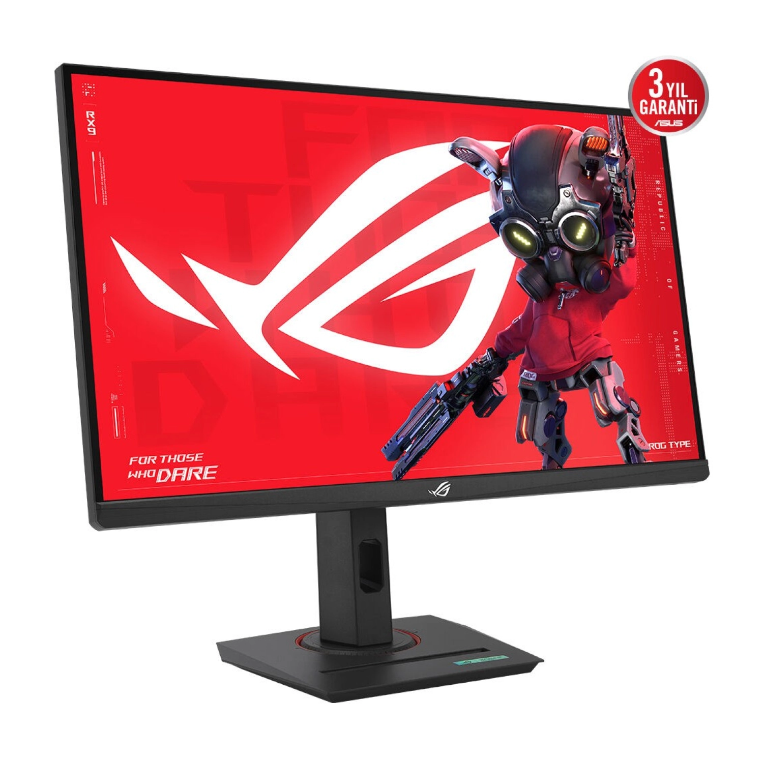 Asus Rog Strix Xg279Cns 27" Fast Ips Fhd 380Hz 0.3Ms Hdr Freesync/G-Sync Dp Hdmi Usb-C Pivot Monitör - Görsel 2