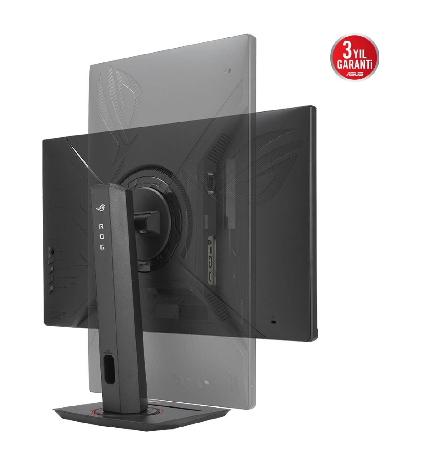 Asus Rog Strix Xg279Cns 27" Fast Ips Fhd 380Hz 0.3Ms Hdr Freesync/G-Sync Dp Hdmi Usb-C Pivot Monitör - Görsel 4