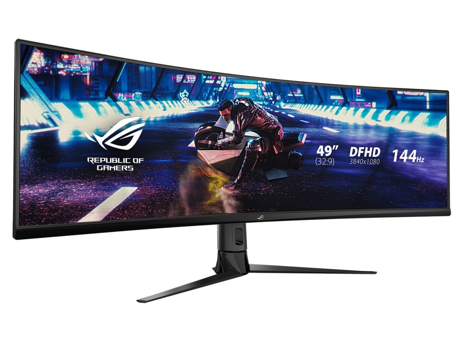 Asus Rog Strix Xg49Vq 49" 144Hz 4Ms (Hdmi+Display) Freesync Curved Monitör - Görsel 2