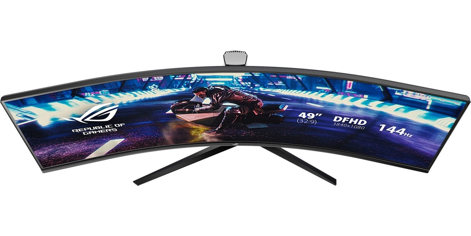 Asus Rog Strix Xg49Vq 49" 144Hz 4Ms (Hdmi+Display) Freesync Curved Monitör - Görsel 4