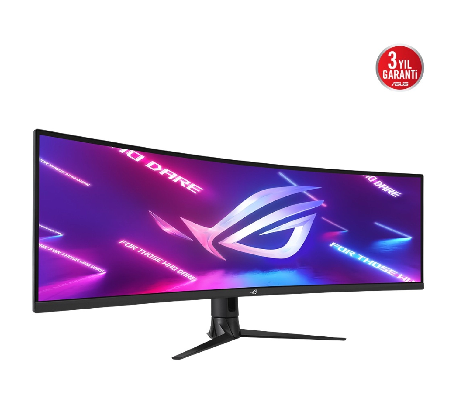 Asus Rog Strix Xg49Wcr 49 1Ms 165Hz 5120X1440 Elmb, Hdr 400, 90% Dci-P3, Rj45, Akilli Kvm, Yukseklik Ayarli Monitör - Görsel 3