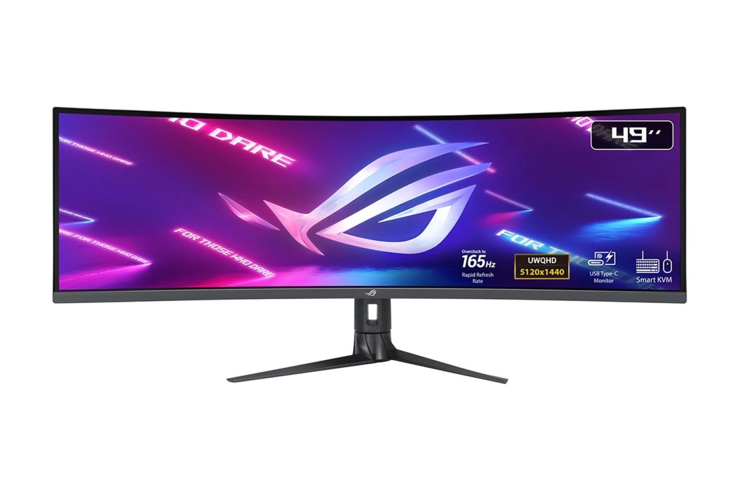 Asus Rog Strix Xg49Wcr 49 1Ms 165Hz 5120X1440 Elmb, Hdr 400, 90% Dci-P3, Rj45, Akilli Kvm, Yukseklik Ayarli Monitör ürün görseli
