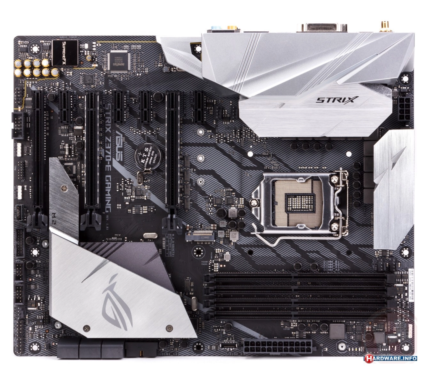 Asus Rog Strix Z370-E Gaming Intel Z370 4000Mhz(Oc) Ddr4 Socket 1151 Atx Anakart ürün görseli