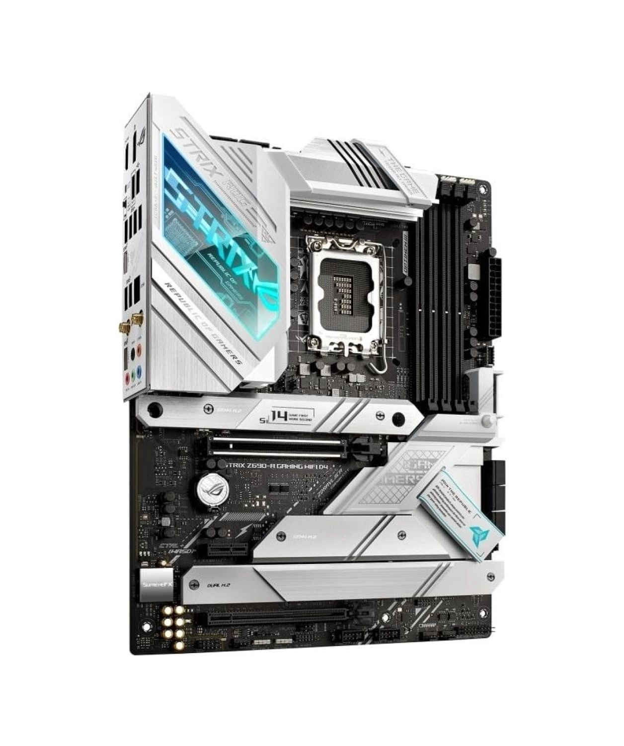 Asus Rog Strix Z690-A Gaming Wifi D4 5333Mhz (Oc) Ddr4 Soket 1700 M.2 Hdmi Atx Anakart - Görsel 2